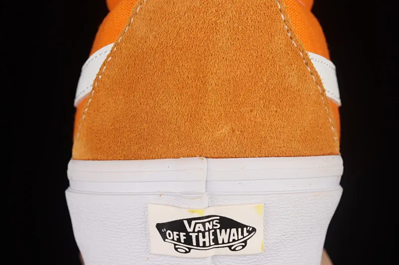 All categories Vans Vans series Vans Mid Vans China Vans Sk8-Mid Vans 2022 spring new orange soda mid-top skateboard shoes VN0A3WM360C